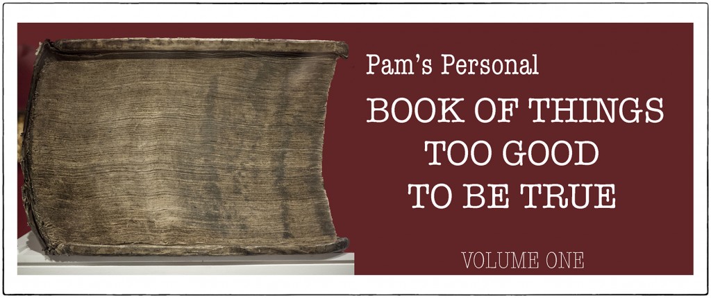 Book of things too good