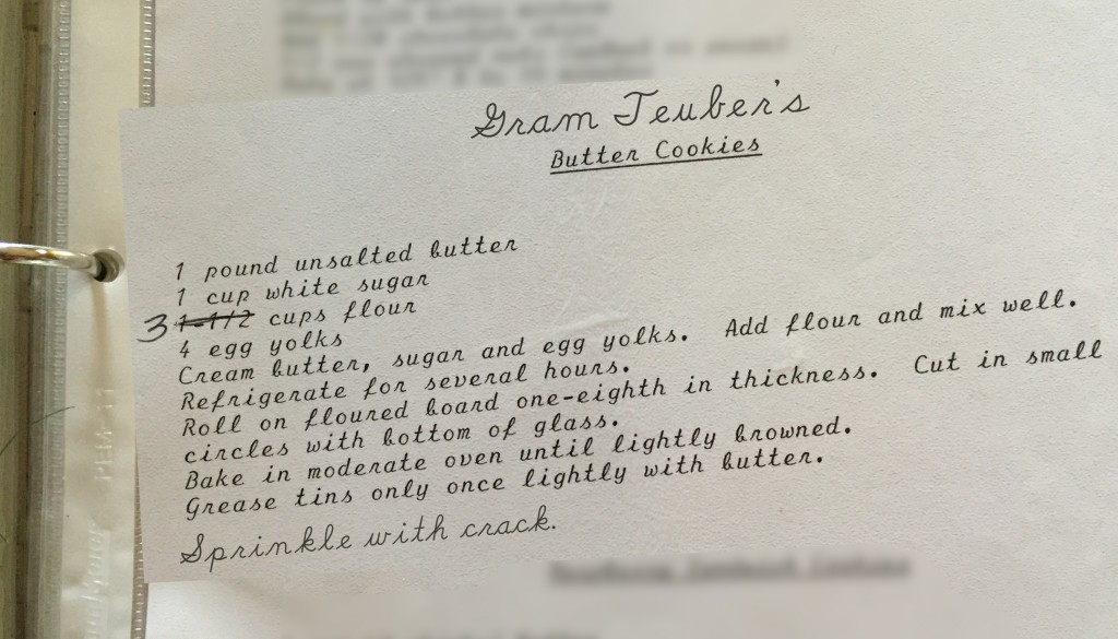 Biutter cookies recipe